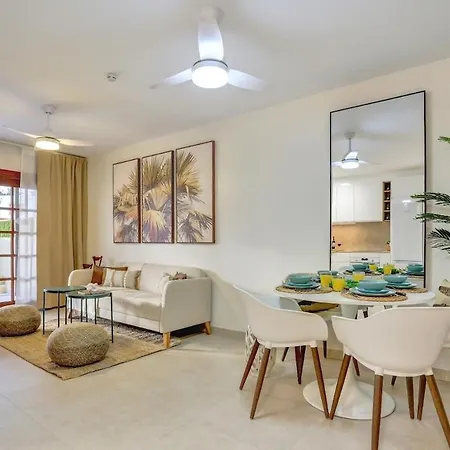 Elegant Coastal Retreat With Private Terrace & Pool Access * Caleta De Fuste